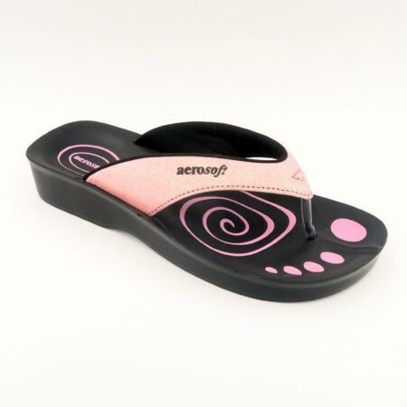 Sandaler Aerosoft model A0825 m. glimmer (Pink)