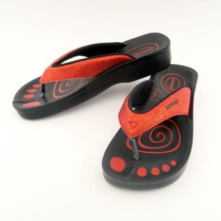 Sandaler Aerosoft model A0825 m. glimmer (Red)