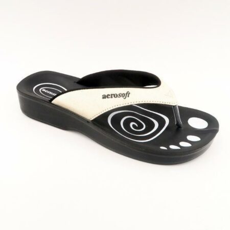 Sandaler Aerosoft model A0825 m. glimmer (White)